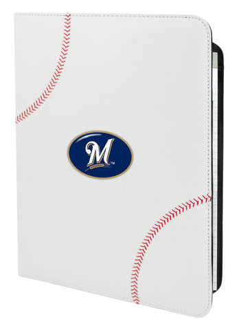 ~Milwaukee Brewers Classic Baseball Portfolio - 8.5 in x 11 in~ backorder