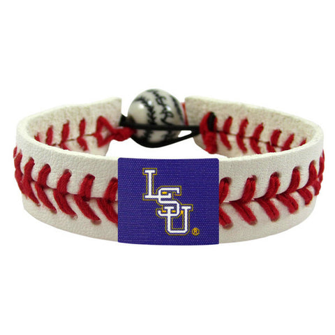 LSU Tigers Bracelet Classic Baseball Alternate