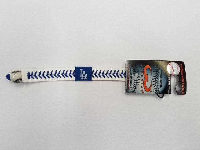 Pulsera de béisbol genuina de los Dodgers de Los Ángeles CO