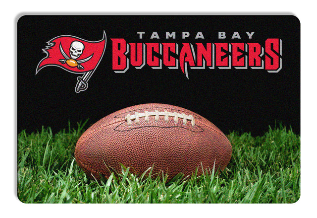 Alfombrilla para cuenco de mascotas de los Tampa Bay Buccaneers, tamaño grande y clásico para fútbol americano