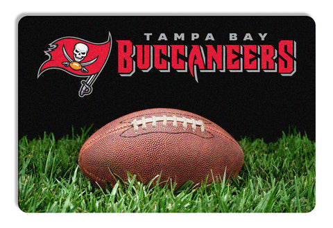 ~Tampa Bay Buccaneers Pet Bowl Mat Classic Football Size Large~ backorder