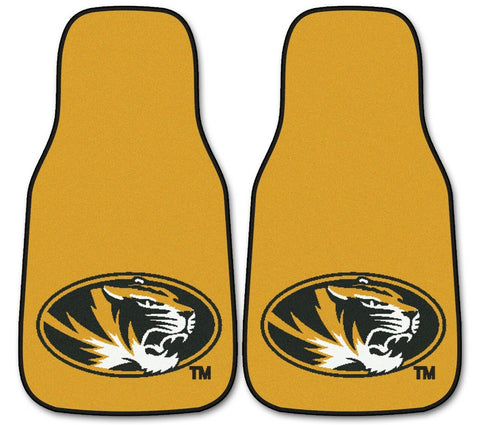 ~Missouri Tigers Car Mats Printed Carpet 2 Piece Set - Special Order~ backorder