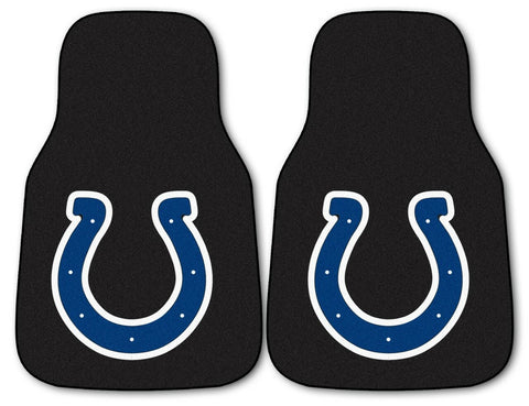 ~Indianapolis Colts Car Mats Printed Carpet 2 Piece Set - Special Order~ backorder