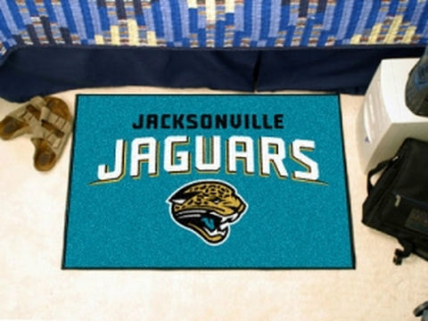 ~Jacksonville Jaguars Rug - Starter Style, Logo Design - Special Order~ backorder