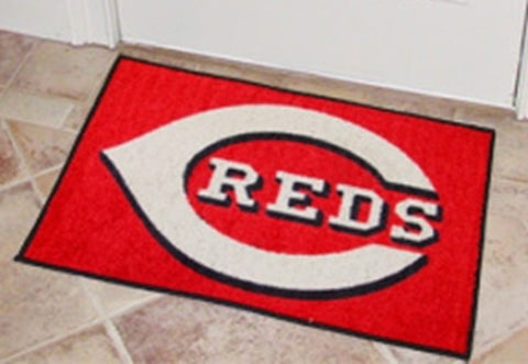 ~Cincinnati Reds Rug - Starter Style - Special Order~ backorder