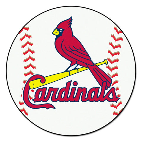 ~St. Louis Cardinals Baseball Mat 29" - Special Order~ backorder