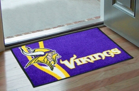~Minnesota Vikings Rug - Starter Style, Logo Design - Special Order~ backorder