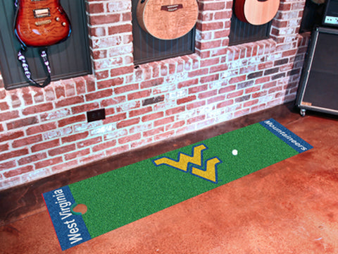 ~West Virginia Mountaineers Putting Green Mat - Special Order~ backorder