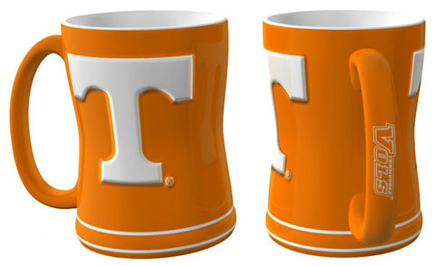 ~Tennessee Volunteers Coffee Mug - 14oz Sculpted Relief~ backorder