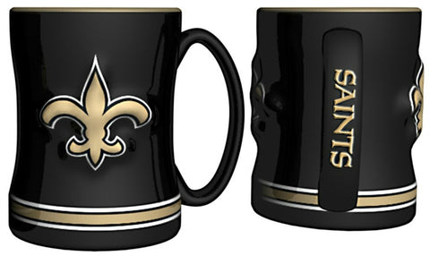~New Orleans Saints Coffee Mug - 14oz Sculpted Relief~ backorder