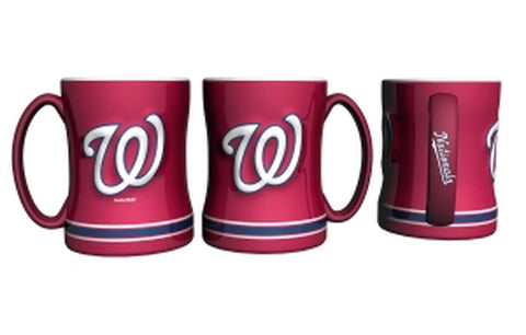 ~Washington Nationals Coffee Mug - 14oz Sculpted Relief~ backorder