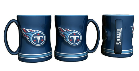 ~Tennessee Titans Coffee Mug - 14oz Sculpted Relief~ backorder