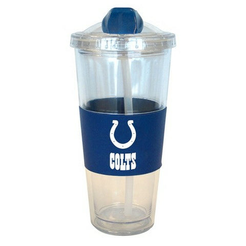 ~Indianapolis Colts Tumbler No Spill Straw Style~ backorder