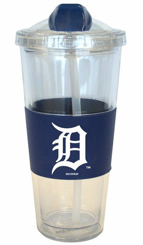 ~Detroit Tigers Tumbler No Spill Straw Style~ backorder