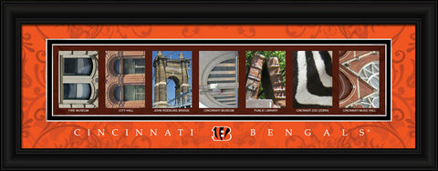 ~Cincinnati Bengals Letter Art Print~ backorder
