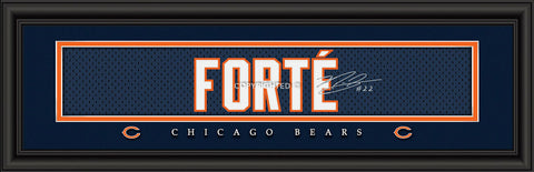 ~Chicago Bears Print 8x24 Signature Style Matt Forte~ backorder