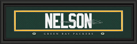 ~Green Bay Packers Print 8x24 Signature Style Jordy Nelson~ backorder
