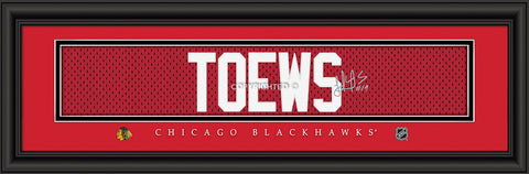 ~Chicago Blackhawks Jonathan Toews Print - Signature 8"x24"~ backorder