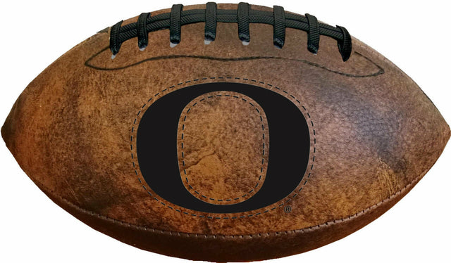 Balón de fútbol de los Oregon Ducks, estilo retro, 9"