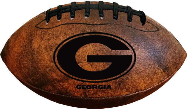 Georgia Bulldogs Football Vintage Throwback 9"