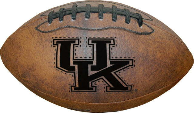 Balón de fútbol retro de 9" de Kentucky Wildcats