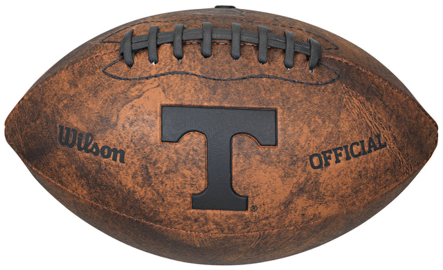 Balón de fútbol retro de 9" de Tennessee Volunteers