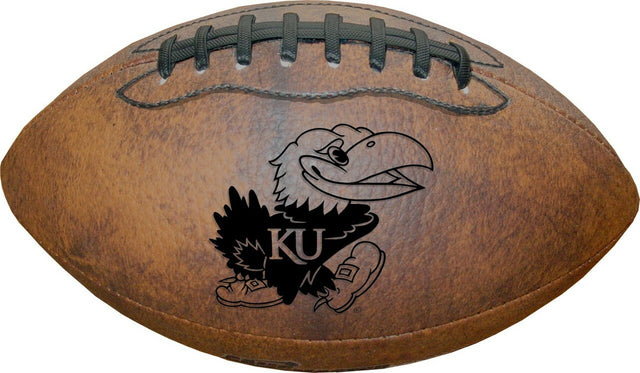 Kansas Jayhawks Football - Vintage Throwback - 9"