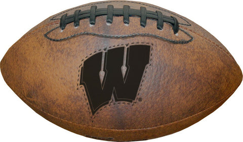 ~Wisconsin Badgers Football - Vintage Throwback - 9" - Special Order~ backorder