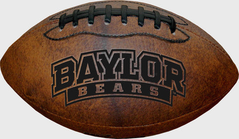~Baylor Bears Football - Vintage Throwback - 9" - Special Order~ backorder
