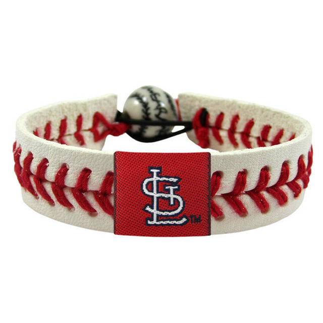 Pulsera de béisbol clásica de los St. Louis Cardinals