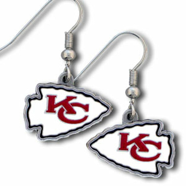 Pendientes colgantes de los Kansas City Chiefs