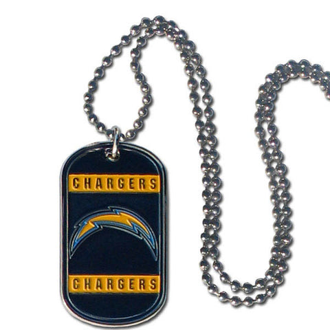 Los Angeles Chargers Necklace Tag Style - Special Order