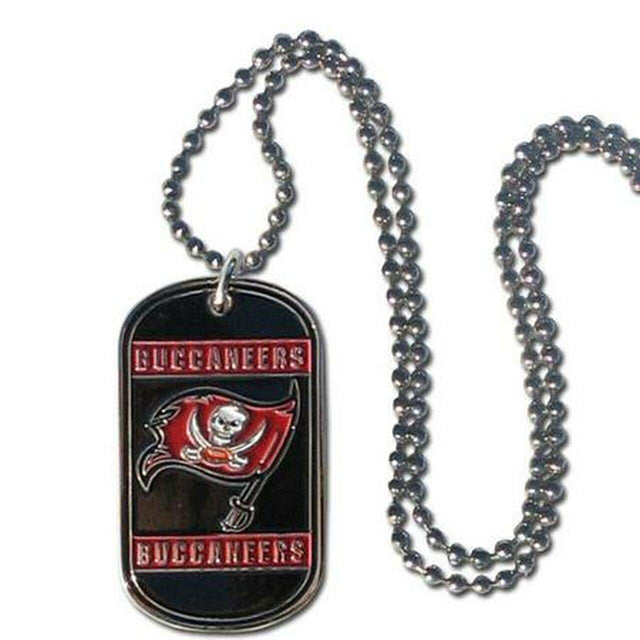 Etiqueta de collar estilo Tampa Bay Buccaneers