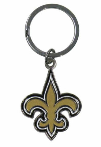 ~New Orleans Saints Chrome Logo Cut Keychain~ backorder