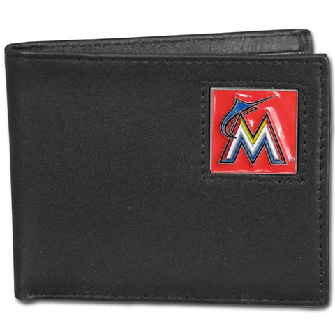 ~Miami Marlins Wallet Bi-Fold Leather CO~ backorder