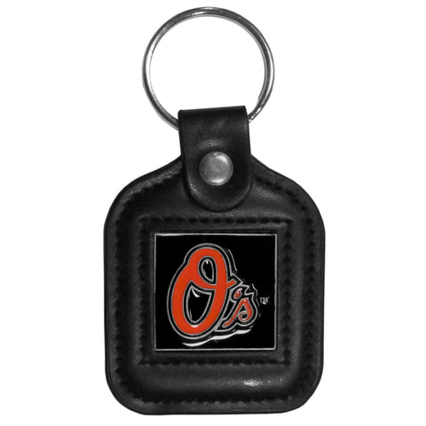 Baltimore Orioles Key Ring Square Leather CO