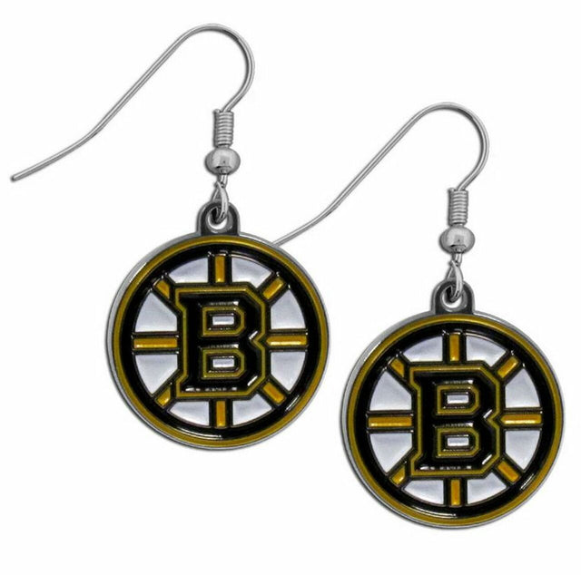 Pendientes colgantes de los Boston Bruins