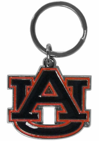 ~Auburn Tigers Chrome Logo Cut Keychain - Special Order~ backorder