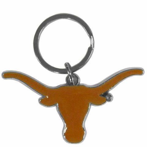 ~Texas Longhorns Chrome Logo Cut Keychain~ backorder