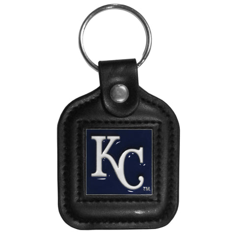 ~Kansas City Royals Key Ring Square Leather CO~ backorder