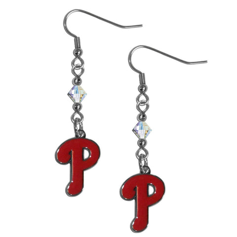 Philadelphia Phillies Earrings Fish Hook Post Style CO