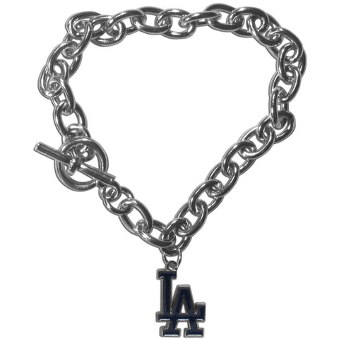~Los Angeles Dodgers Bracelet Chain Link Style CO~ backorder