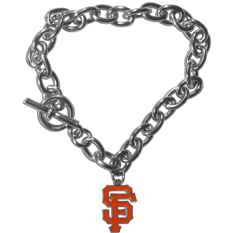 San Francisco Giants Bracelet Chain Link Style CO