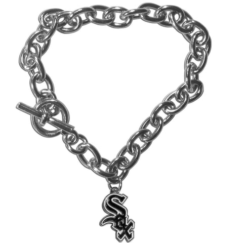 Chicago White Sox Bracelet Chain Link Style CO