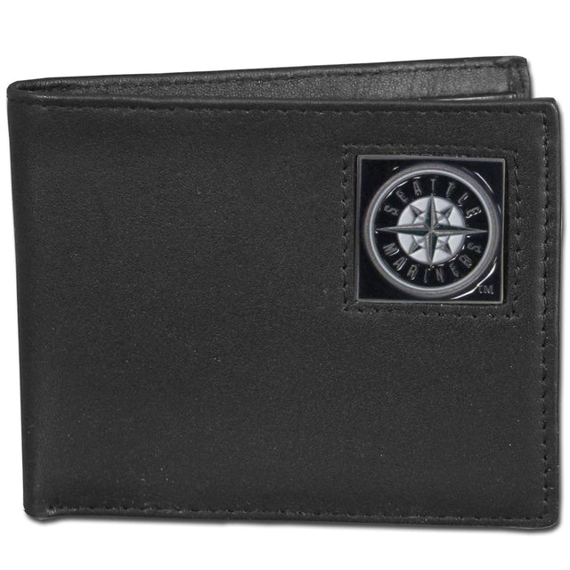 Seattle Mariners Wallet Bi-Fold Leather