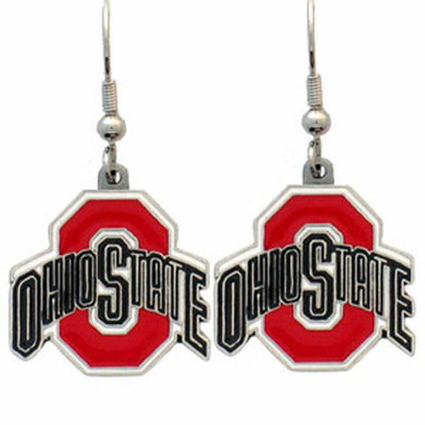 Ohio State Buckeyes Dangle Earrings