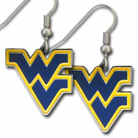 ~West Virginia Mountaineers Dangle Earrings - Special Order~ backorder