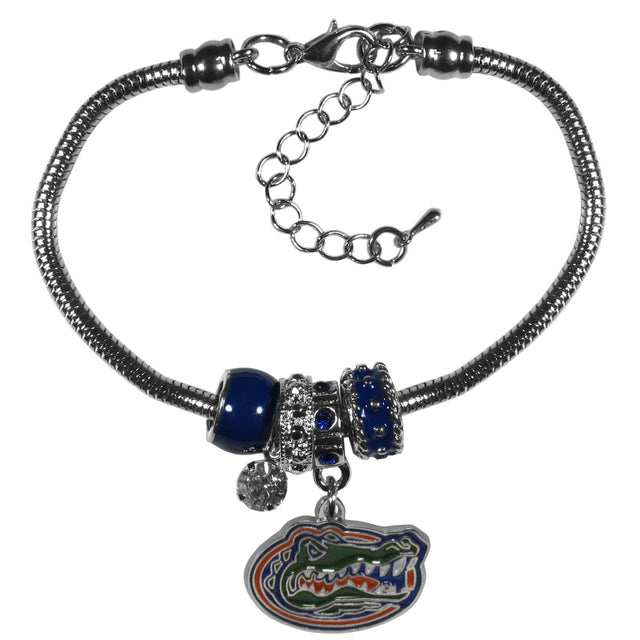 Florida Gators Bracelet Euro Bead Style