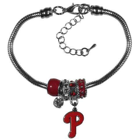 ~Philadelphia Phillies Bracelet Euro Bead Style CO~ backorder