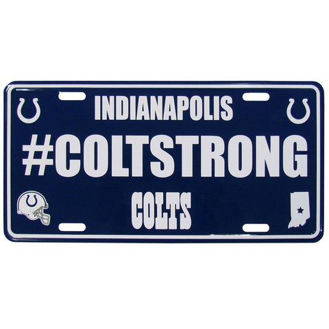 ~Indianapolis Colts License Plate Hashtag~ backorder